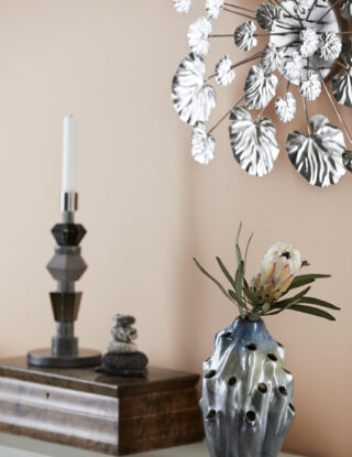 Styling photo of Lava Vase, Mix Candle and Wall Flower